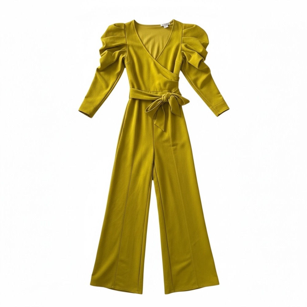 Elegant Olive Green Jumpsuit